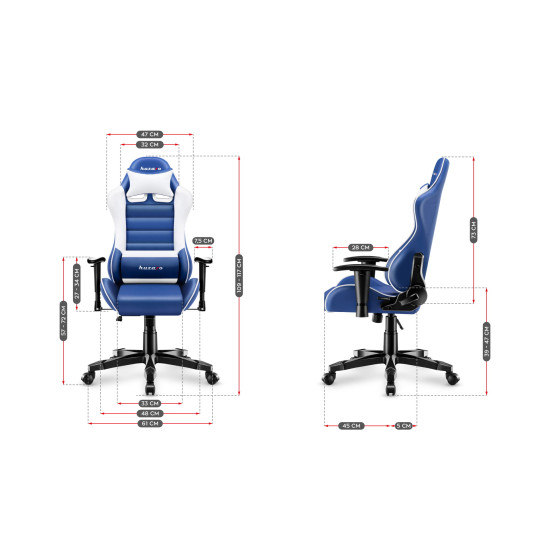 HUZARO RANGER 6.0 Blau Gaming Stuhl für Kinder