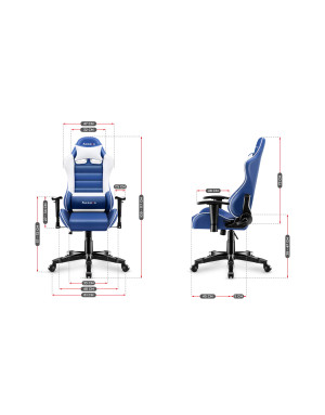 HUZARO RANGER 6.0 Blau Gaming Stuhl für Kinder