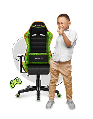 HUZARO RANGER 6.0 Pixel Mesh Gaming Stuhl für Kinder