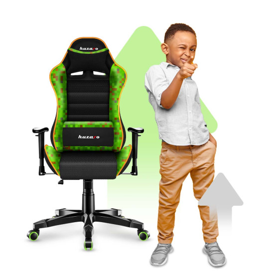 HUZARO RANGER 6.0 Pixel Mesh Gaming Stuhl für Kinder