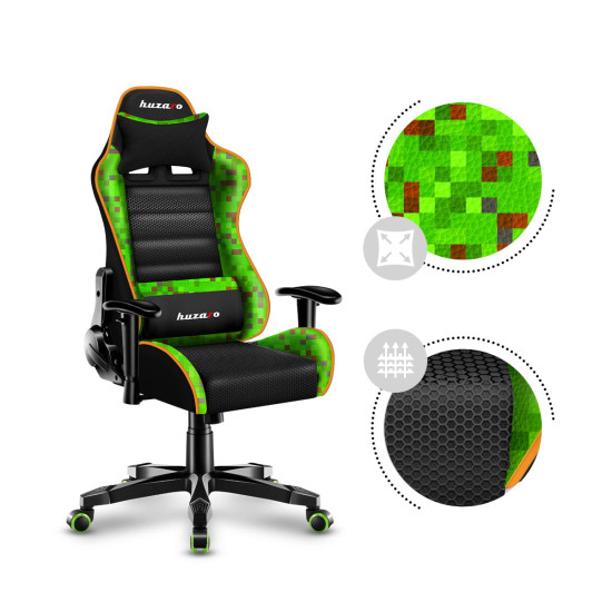 HUZARO RANGER 6.0 Pixel Mesh Gaming Stuhl für Kinder