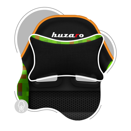 HUZARO RANGER 6.0 Pixel Mesh Gaming Stuhl für Kinder