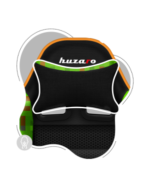 HUZARO RANGER 6.0 Pixel Mesh Gaming Stuhl für Kinder