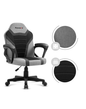 HUZARO RANGER 1.0 Grau Mesh Gaming Stuhl für Kinder