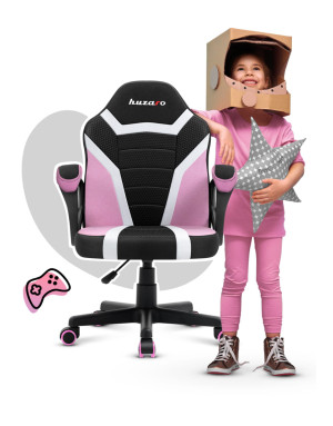 HUZARO RANGER 1.0 Rosa Mesh Gaming Stuhl für Kinder