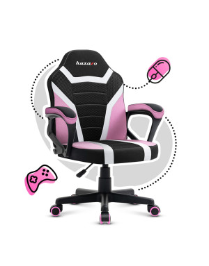 HUZARO RANGER 1.0 Rosa Mesh Gaming Stuhl für Kinder