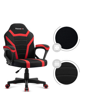 HUZARO RANGER 1.0 Rot Mesh Gaming Stuhl für Kinder