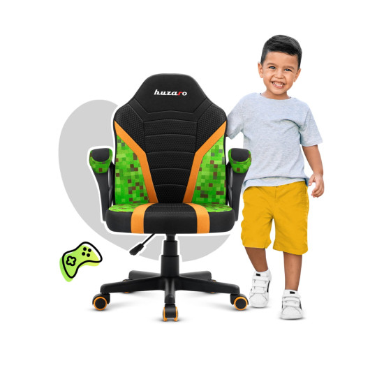 HUZARO RANGER 1.0 Pixel Mesh Gaming Stuhl für Kinder