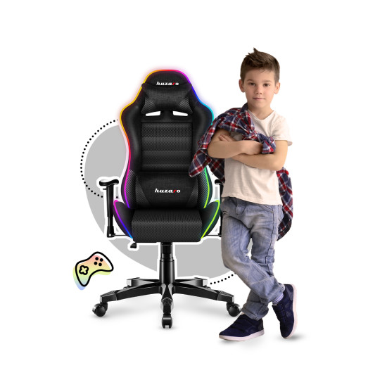 HUZARO RANGER 6.0 RGB Mesh Gaming-Stuhl für Kinder