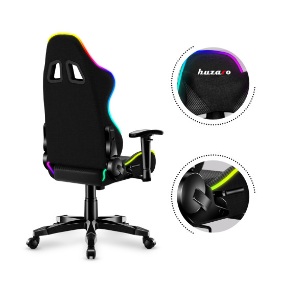 HUZARO RANGER 6.0 RGB Mesh Gaming-Stuhl für Kinder