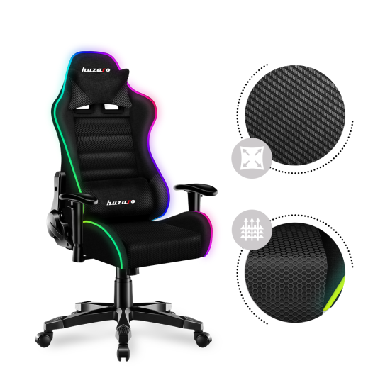 HUZARO RANGER 6.0 RGB Mesh Gaming-Stuhl für Kinder