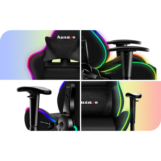 HUZARO RANGER 6.0 RGB Mesh Gaming-Stuhl für Kinder