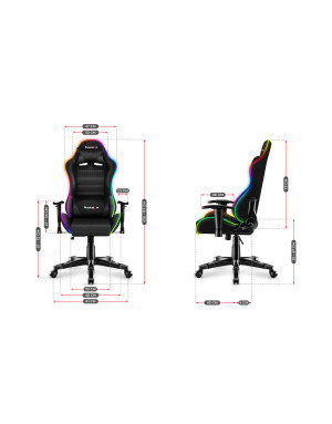 HUZARO RANGER 6.0 RGB Mesh Gaming-Stuhl für Kinder