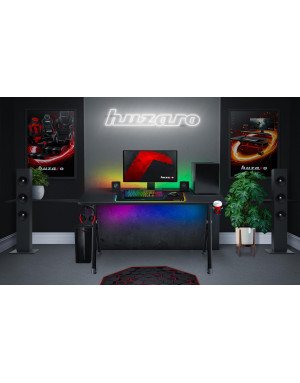 Huzaro Hero 2.8 Gaming-Schreibtisch Schwarz