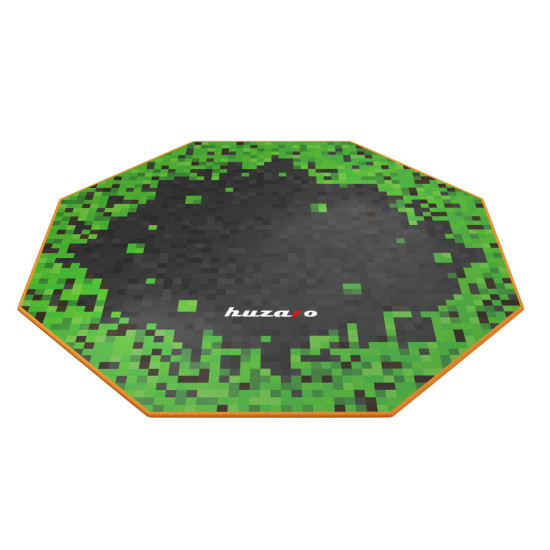 Huzaro FloorMat 4.0 Pixel Gaming-Matte unter dem Stuhl