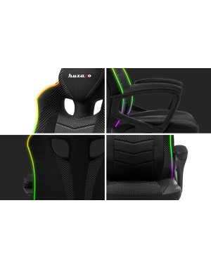 Huzaro Force 2.5 RGB Carbon Mesh Gaming Stuhl