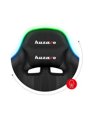 HUZARO Force 4.7 RGB Mesh Gaming Stuhl