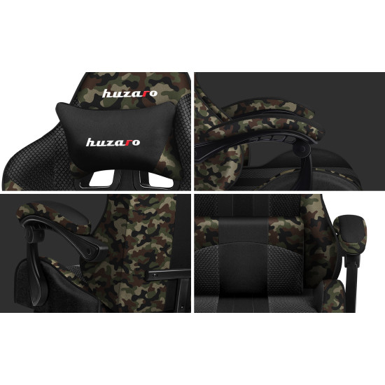 Huzaro Force 4.7 Camo Mesh Gaming Stuhl