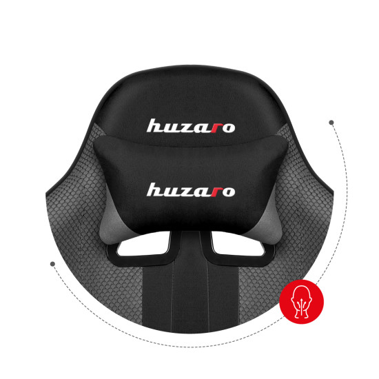 Huzaro Force 4.7 Grau Mesh Gaming Stuhl