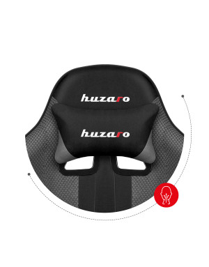 Huzaro Force 4.7 Grau Mesh Gaming Stuhl