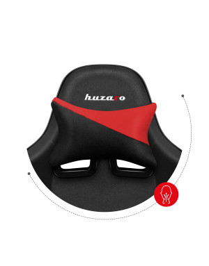 HUZARO FORCE 6.2 Rot Mesh Gaming Stuhl