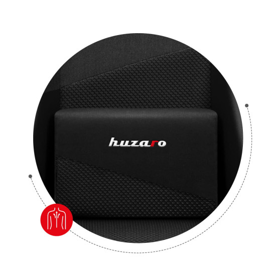 HUZARO FORCE 6.2 Mesh RGB LED Gaming Stuhl