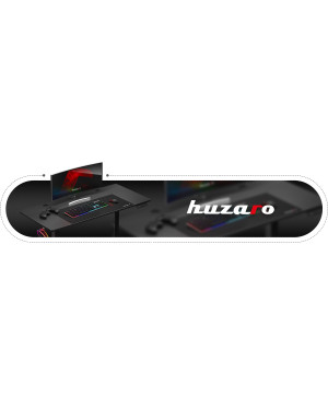 Huzaro Hero 8.2 Schwarz Elektrischer Schreibtisch