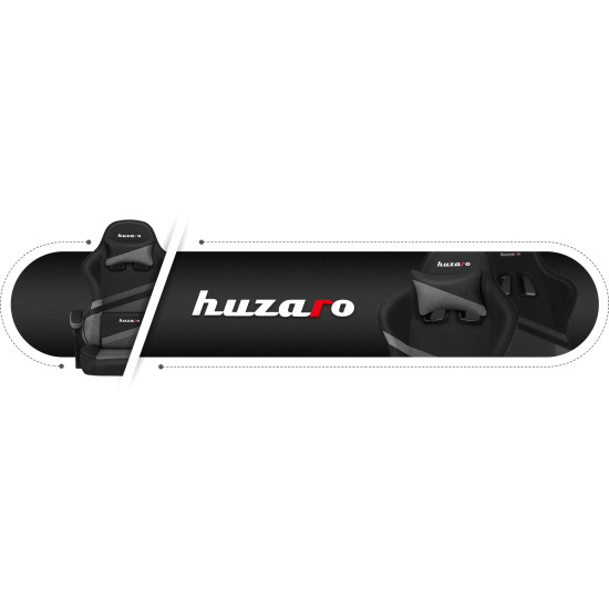 HUZARO FORCE 4.4 Grau Mesh Gaming Stuhl