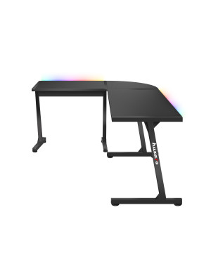 Huzaro Hero 6.0 RGB schwarz Eck-Gaming-Tisch