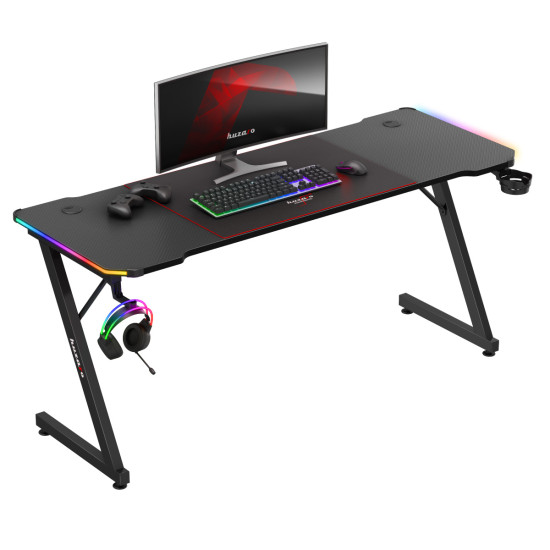 Huzaro Hero 4.8 RGB-Gaming-Tisch