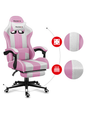 Huzaro Force 4.7 Pink Mesh Gaming Stuhl