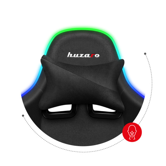 HUZARO Force 6.3 RGB Mesh Gaming-Stuhl