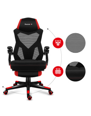 HUZARO COMBAT 3.0 Rot Gaming-Stuhl