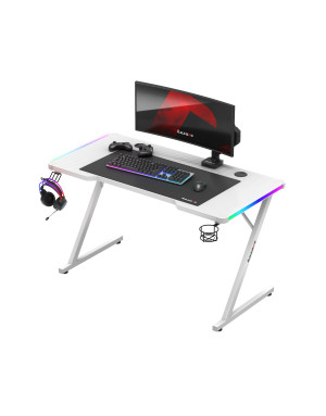 Huzaro Hero 2.5 RGB WHITE Gaming-Tisch