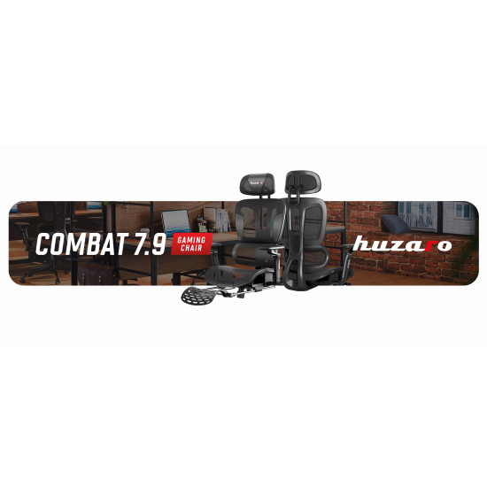 HUZARO COMBAT 7.9 Gaming Stuhl Schwarz