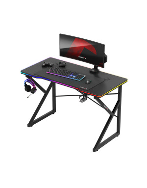 Huzaro Hero 1.7 RGB-Gaming-Tisch Schwarz