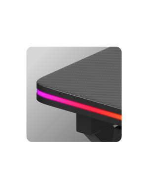 Huzaro Hero 1.7 RGB-Gaming-Tisch Schwarz