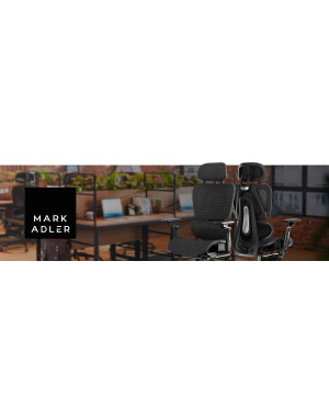 Mark Adler Expert 7.9 Schwarz Ergonomischer Bürostuhl