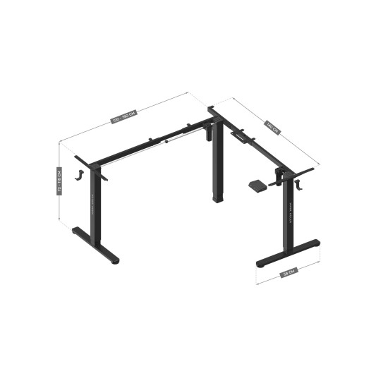 Mark Adler Xeno 7.6 zweimotoriger elektrischer Tischständer