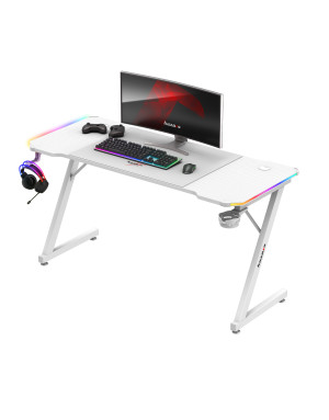 Huzaro Hero 3.3 Weiß RGB-Gaming-Tisch