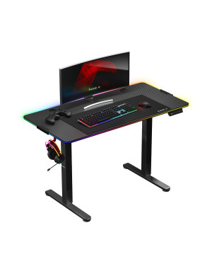 Huzaro Hero 8.2 RGB  Elektroschreibtisch Schwarz