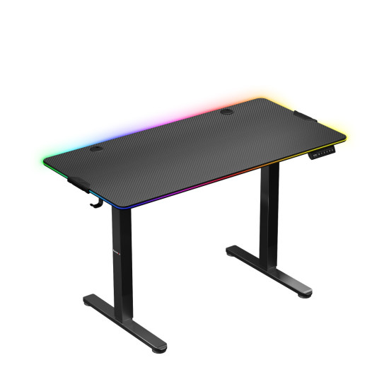 Huzaro Hero 8.2 RGB  Elektroschreibtisch Schwarz