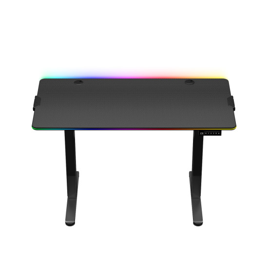 Huzaro Hero 8.2 RGB  Elektroschreibtisch Schwarz