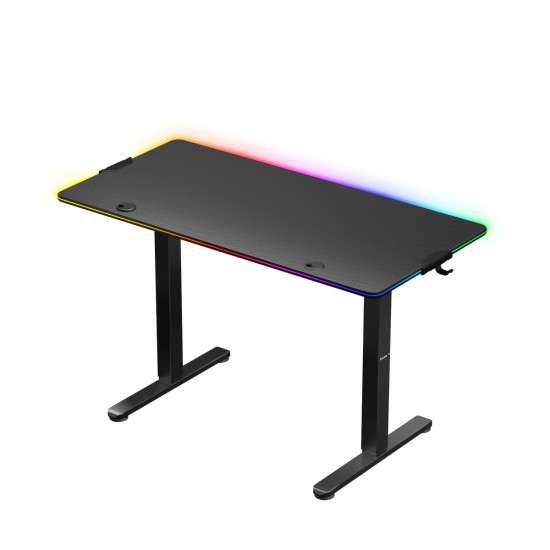 Huzaro Hero 8.2 RGB  Elektroschreibtisch Schwarz