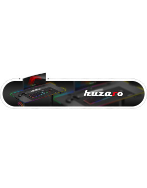 Huzaro Hero 8.2 RGB  Elektroschreibtisch Schwarz