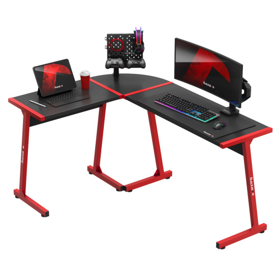 Huzaro Hero 6.0 Roter Gaming-Schreibtisch