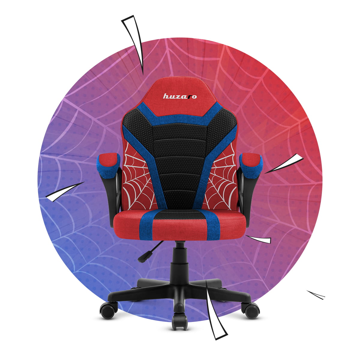Huzaro Ranger 1.0 Spider Mesh Gaming-Stuhl für Kinder
