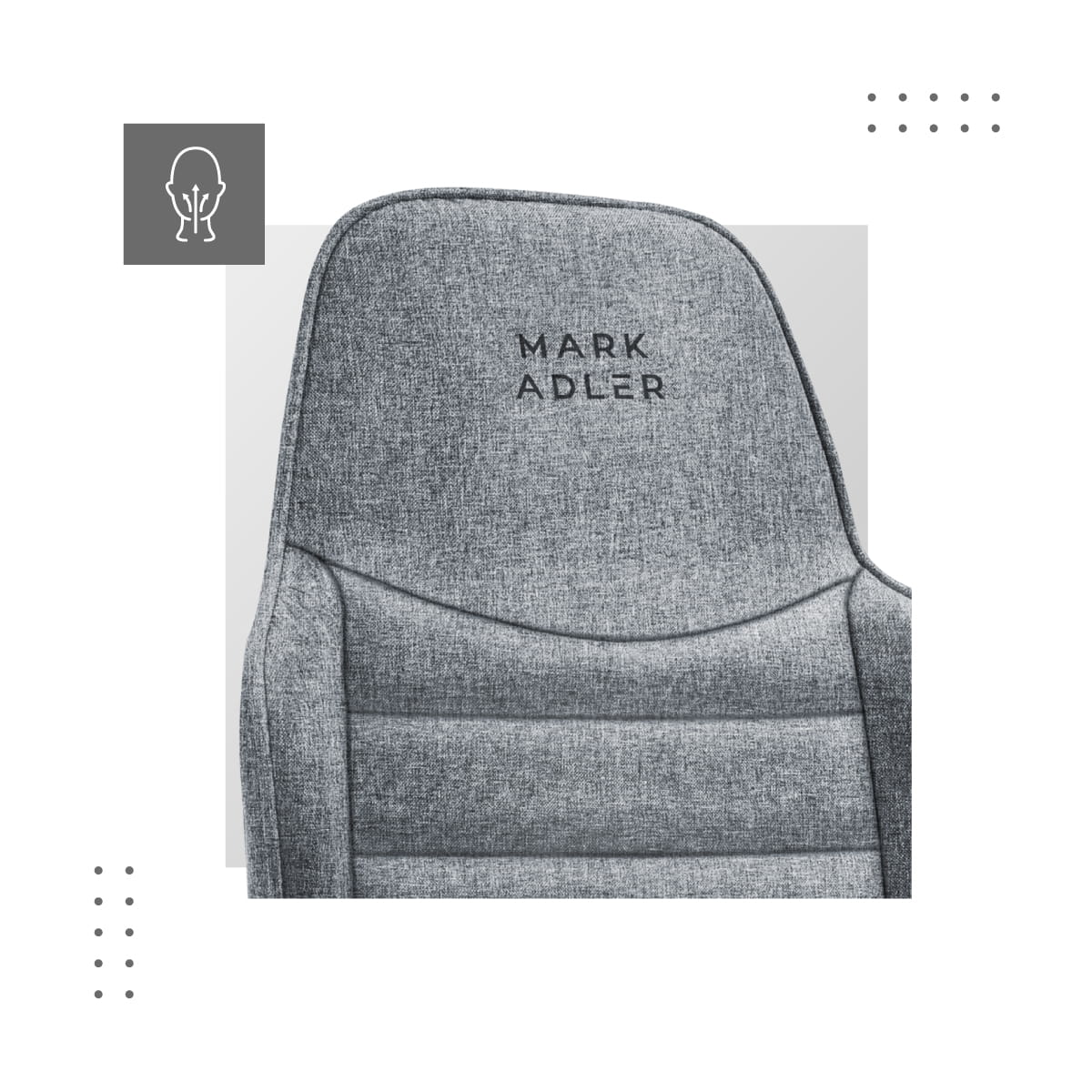 Mark Adler Boss 4.2 Bürostuhl Grau