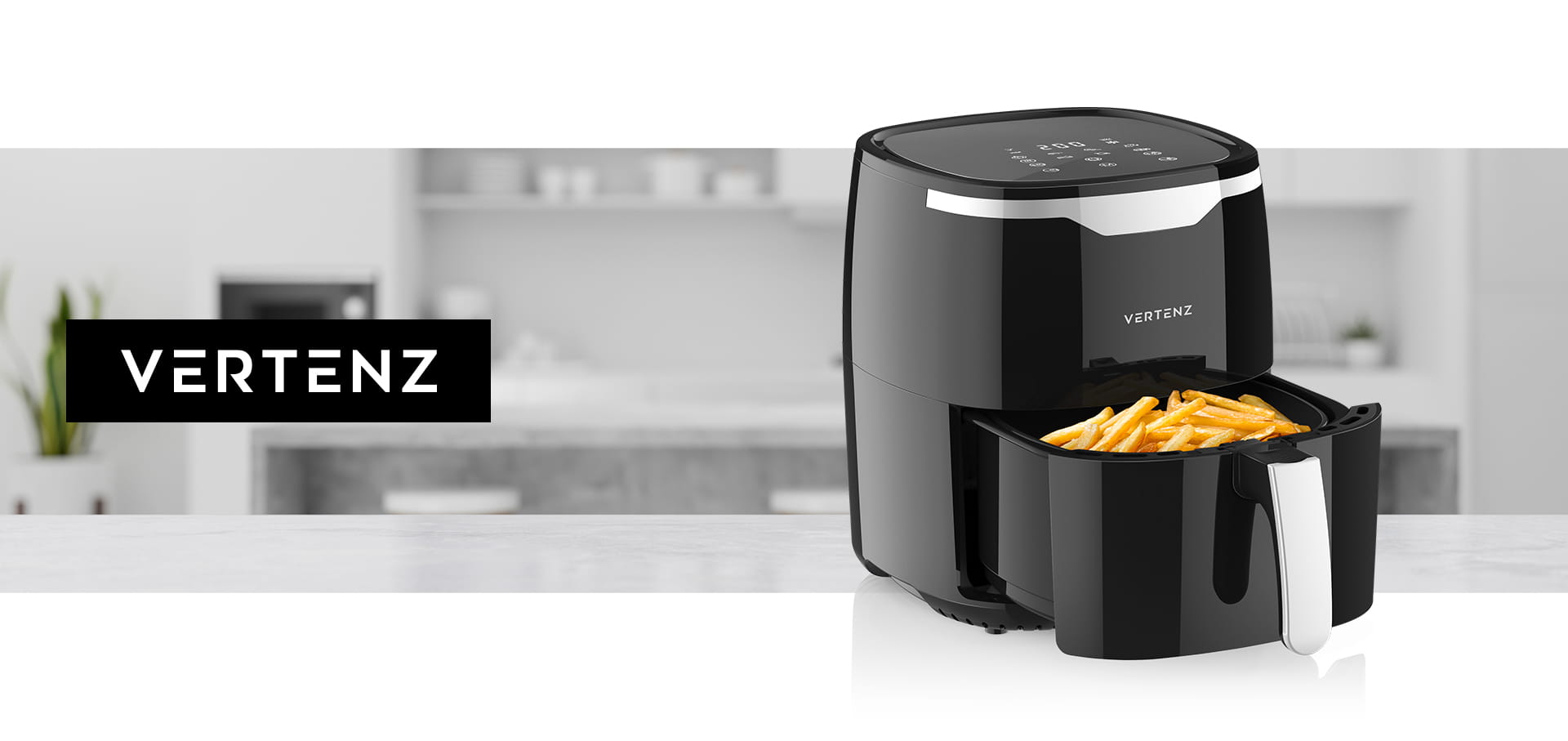 VERTENZ Taste 50 Heißluftfritteuse 