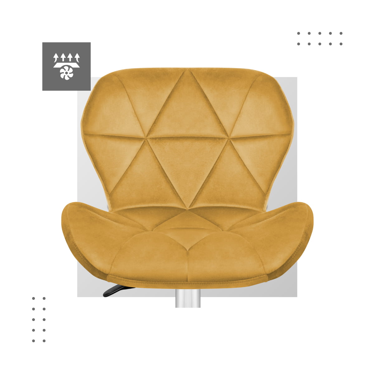 Mark Adler Future 3.0 Bürostuhl, Senfgelb 